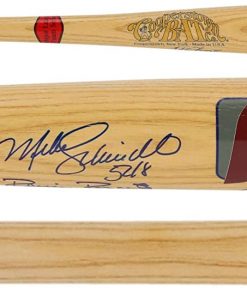 B08V3XZ11F Philadelphia Phillies Greats Autographed Bat with Multiple Signatures - JSA - Autographed MLB Bats