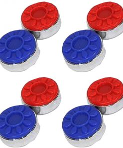B004NVONGO Set of 8 Sun-Glo Shuffleboard Pucks - Red/Blue