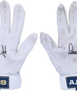 B08VKNZ2MM Aaron Judge New York Yankees Autographed Game-Used White Adizero Batting Gloves from the 2020 MLB Season - MLB Game Used Gloves