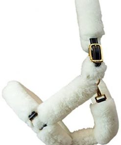 B008X5JWE4 Walsh Leather Shipping Halter with Sheepskin Cover, Large