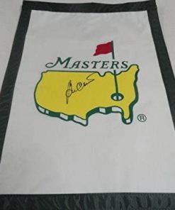B008LUZKLU Ben Crenshaw Signed Undated Masters Garden Flag 2-time Winner 1984 1995 Rare - Autographed Golf Pin Flags