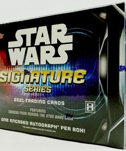 B08WT7DM33 2021 Topps Star Wars Signature Series box (1 encased Autograph/bx)