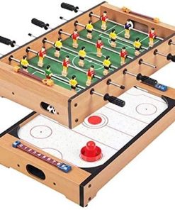 B08VJF73JX Haieshop Foosball Table Soccer Table Game Competition Size Table Football for Kids