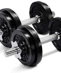 B005MHDPBW Yes4All Adjustable Dumbbells 40, 50, 52.5, 60, 105 to 200 lbs with Connector Options