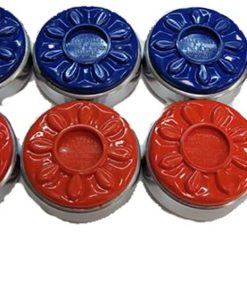 B004NVWJ4M Spangler Shuffleboard Pucks - Red/Blue - Set of 8