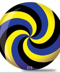 B008DUMQ9W Brunswick Spiral Viz A Ball Bowling Ball- Black/Blue/Yellow (6lbs)