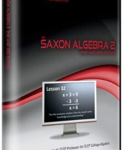 B001QFTM0C Dive Cd-ROM for Saxon Algebra 2 2nd & 3rd Edition