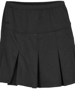 B003V40HS2 BOLLE Women`s Pleated Pull On Tennis Skort-1000_BLACK-LARGE