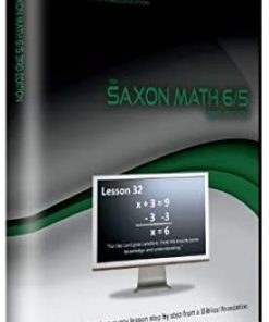 B00597DORA Dive Cd-ROM for Saxon Math 65 3rd Edition