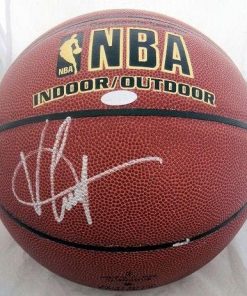 B007FKT2K2 Vince Carter Signed Spalding NBA Indoor/Outdoor Basketball STEINER - Autographed Basketballs