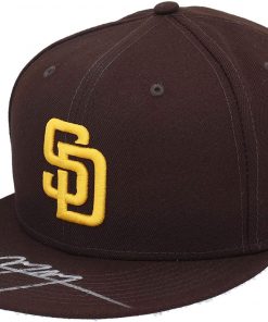 B08V3SSSWX Manny Machado San Diego Padres Autographed New Era On Field Hat - Autographed Hats