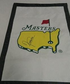 B008ADHQW4 Angel Cabrera Signed Undated Masters Garden Flag 2009 Champion - Autographed Golf Pin Flags