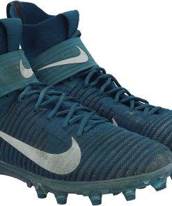 B08VGW3VH2 Carson Wentz Philadelphia Eagles Autographed Game-Used Green Nike Cleats vs. Seattle Seahawks on November 24, 2019 - Size 13 - Autographed NFL Cleats