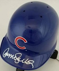 B08WBQJW23 Authentic Autographed Ryne Sandberg Chicago Mini Batting Helmet (JSA COA) Hall Of Fame 2005