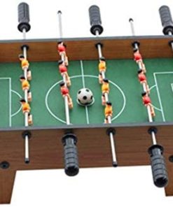 B08VGNWWNN Haieshop Foosball Table Football Game Suite Sports and Ergonomic Handle Family Fun Game Toy (Color : One Color, Size : 19.7x9.8x6.1inch)