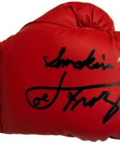 B00AB62AGA Joe Frazier Signed Glove "SMOKIN" Inscription