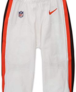 B08WHMWJZ5 Malcolm Smith Cleveland Browns Game-Used #56 White Pants with White Socks from the 2020 NFL Season - Size 34 - Game Used Equipment