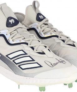 B08VGVX3ZG Aaron Judge New York Yankees Autographed Player-Issued Gray and Navy Adidas Cleats from the 2020 MLB Season - MLB Autographed Game Used Bats