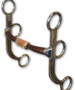 B003SVOZSG The Bob Avila Collection by Professionals Choice Equine Training Straight Roller Bit