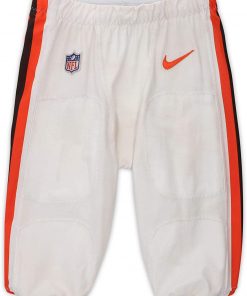 B08W6X9FTJ KhaDarel Hodge Cleveland Browns Game-Used #12 White Pants from the 2020 NFL Season - Size 32 - Game Used Equipment