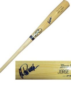 B005MYTGFO Jorge Posada Signed JSA Bat-Official