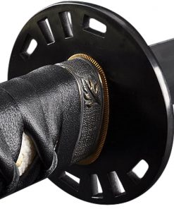 B001GO5ZUE Handmade Sword - 1080/1095 Steel Fully Hand Forged Temper Practical Samurai Katana Sword, Clay Tempered, Full Tang, Sharp, Wooden Scabbard