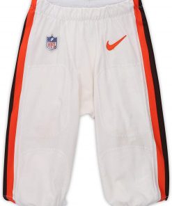 B08W6R6Y8S Kevin Johnson Cleveland Browns Game-Used #28 White Pants from the 2020 NFL Season - Size 28 - Game Used Equipment