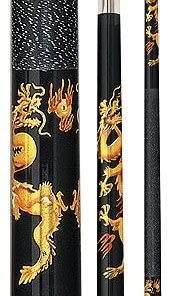 B001S7F8X8 Players golden Chinese luck dragon Cue (weight=21oz.)