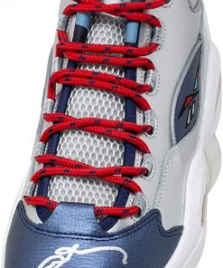B08T21PYXQ Allen Iverson Signed Philadelphia Right Silver Basketball Shoe PSA/DNA