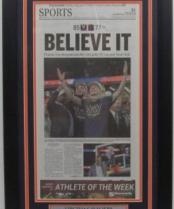 B08WQ7Y677 Virginia Cavaliers 2019 NCAA Champs Cavalier Insider Newspaper Framed 157913