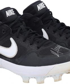 B08RW2TW6X Yoan Moncada Chicago White Sox Autographed Game-Used Black Nike Cleats from the 2020 MLB Season - MLB Autographed Game Used Bats