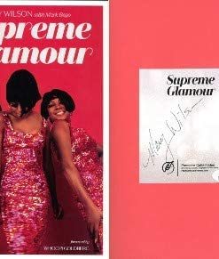 B08WS4LMJG Authentic Autographed Mary Wilson Supreme Glamour Hardcover Bookplate First Edition Book JSA Hologram (The Supremes/Motown)
