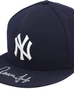 B08V2ZFBWC Aaron Judge New York Yankees Autographed Game-Used #99 Navy Cap from the 2020 MLB Season - AA0061180 - MLB Autographed Game Used Bats