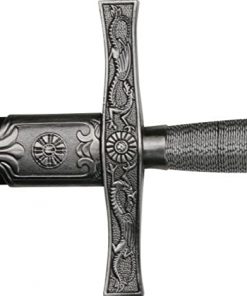 B00461LGN4 BladesUSA HK-5521 Medieval Sword with Wire-Wrapped Handle, 39-Inch Length