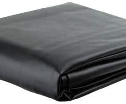 B002QJJJ32 Ozone Black Leatherette Pool Table Cover - 9 Foot