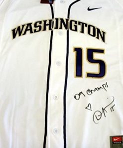 B006WNR1P6 WASHINGTON HUSKIES DANIELLE LAWRIE AUTOGRAPHED WHITE NIKE JERSEY"09 CHAMPS" SIZE L MCS HOLO STOCK #10523
