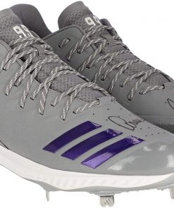 B08VGYG797 Aaron Judge New York Yankees Autographed Player-Issued Gray Adidas Cleats from the 2020 MLB Season - MLB Autographed Game Used Bats