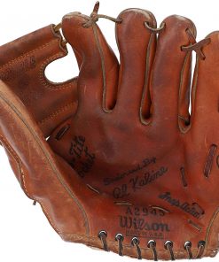 B08T8KTM2L Al Kaline Detroit Tigers Autographed Wilson Glove - BAS - Autographed MLB Gloves