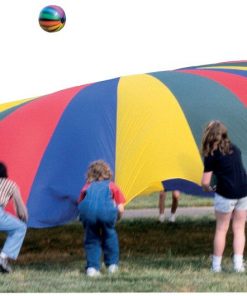 B0062TLF5C Sportime GripStarChutes Parachute 4-Layer Construction and 30 Handles- 30 foot Diameter