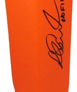 B08T6JFTCH Richard Dent Signed Orange Endzone Football Pylon w/HOF'11 - Schwartz Authentic