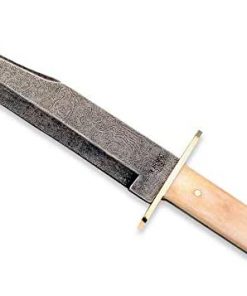B003JKGMOG Bear & Son Damascus Bowie