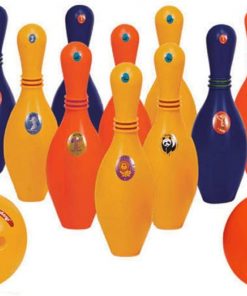 B08THHJ5J9 bowling Children's Software Set 10 with 1 Ball Multi-Color Software Entertainment Outdoor Children's Parent-Child Activity (Color : 10 Bottles 1 Balls)
