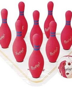B001VXG4SW Full-Size Weighted Foam Bowling Set