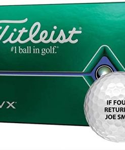 B08S7P7F7R Titleist AVX Logo Golf Balls | Personalized Golf Balls | Custom Golf Balls