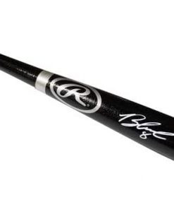 B08S8Z7DDJ Brandon Lowe Autographed Rawlings Baseball Bat - BAS COA