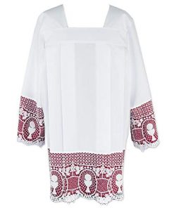 B08T19FVDG Traditional Priest Surplice/Cotta, Priest Surplice, Catholic Surplice, Liturgical surplices, cottas, Liturgical Vestments, Exclusive Surplices.