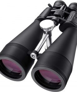 B001JJCI4M BARSKA Gladiator 20-140x80 Zoom Binoculars (Green Lens) Black