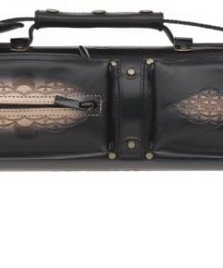 B0036DFIN2 2 Butt and 4 Shaft Tooled Pool Cue Cases Color: Black