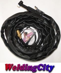 B007S1PO5U WeldingCity TIG Welding Torch WP-26-25R Complete Ready-to-Go Package Air-Cool 25-foot Cable 200Amp w/Gift