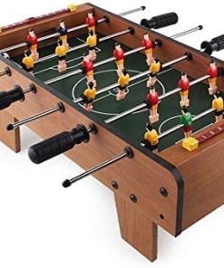 B08VGPQWTC Haieshop Foosball Table Adults and Kids Tabletop Portable Recreational Football Table (Size : 50x44x19cm)